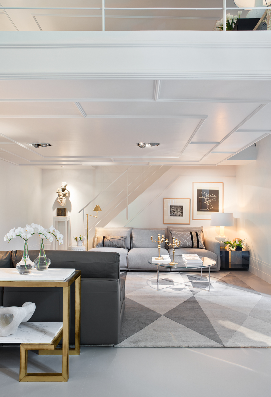 Loft contemporáneo realizado por Raúl Martins para Natuzzi en Casa Decor 2016
