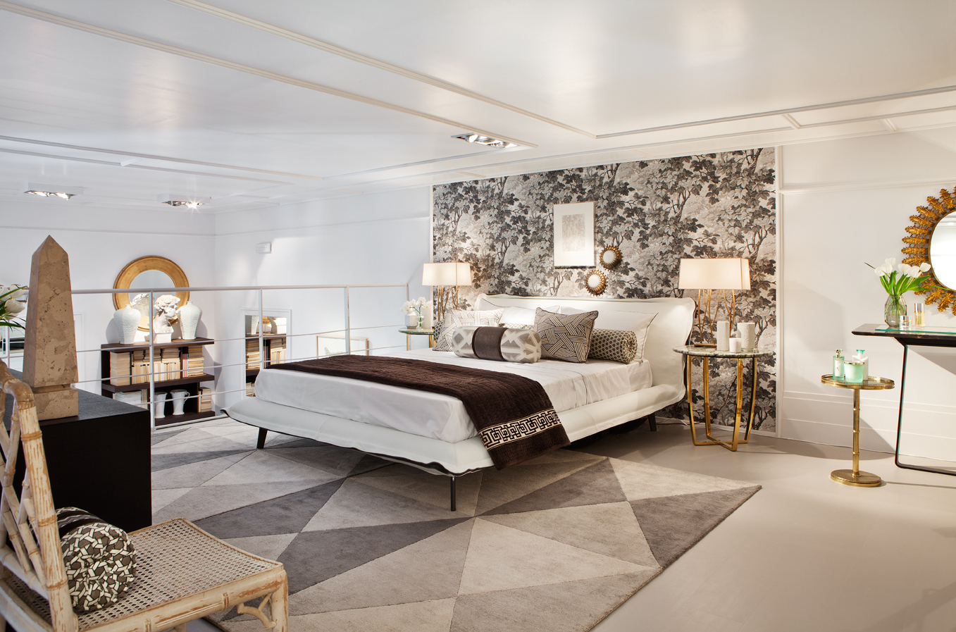 Loft contemporáneo realizado por Raúl Martins para Natuzzi en Casa Decor 2016