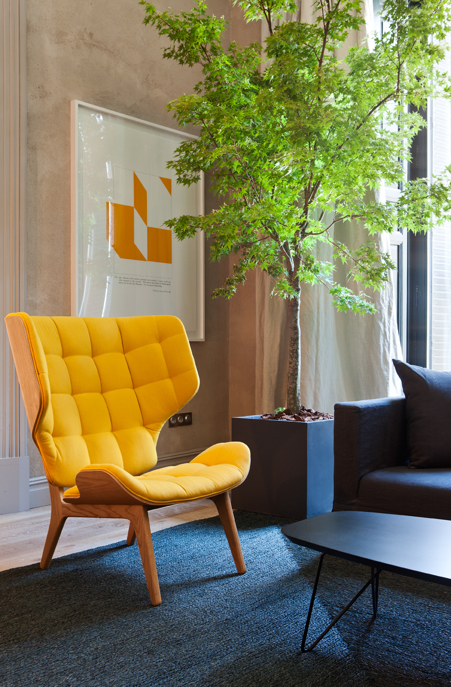 Salón contemporáneo de Belén Domecq para Niessen en Casa Decor 2016