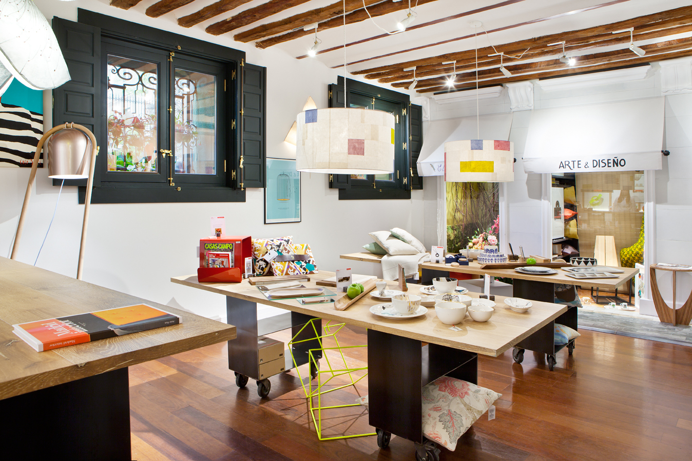 Tienda de diseño de Cuca García Lorente en Casa Decor 2016