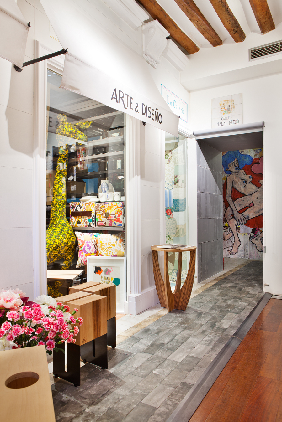 Tienda de diseño de Cuca García Lorente en Casa Decor 2016
