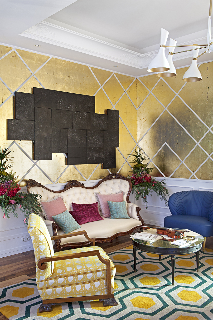 Sala de música del estudio Viteri/Lapeña en Casa Decor 2016