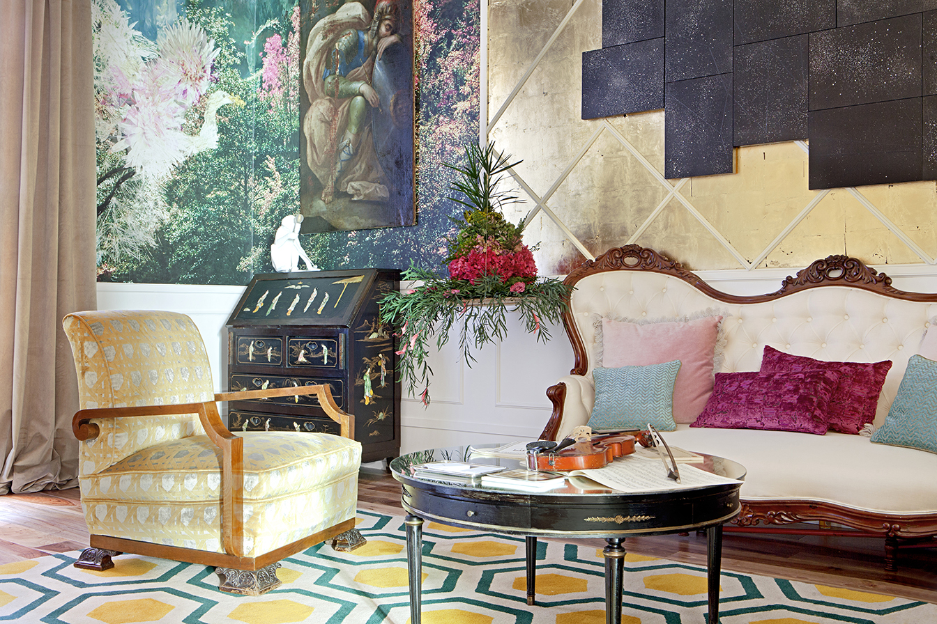 Sala de música del estudio Viteri/Lapeña en Casa Decor 2016