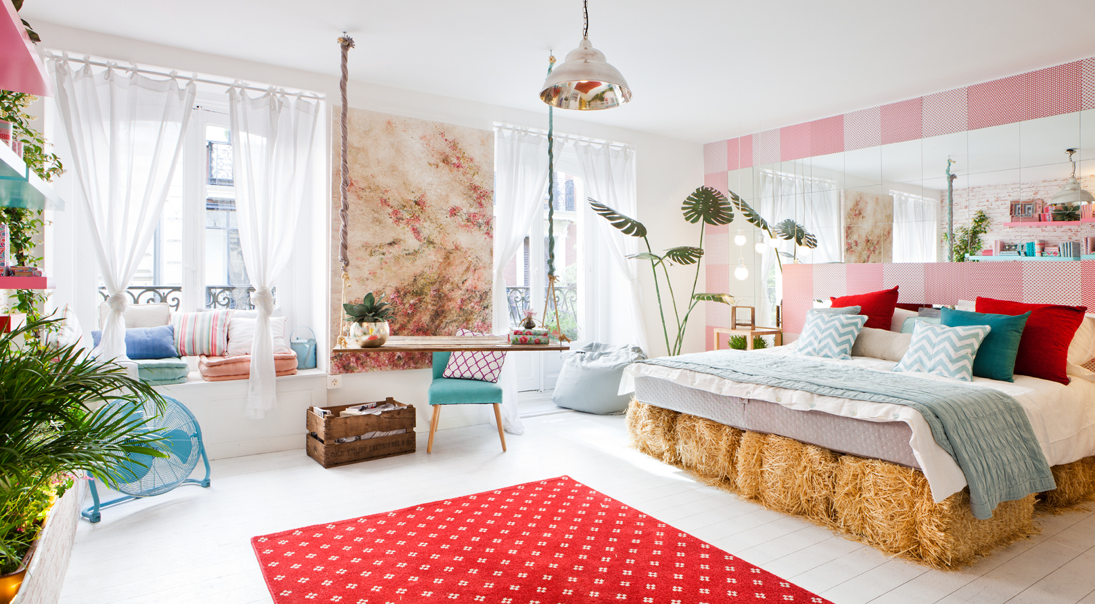 Santayana Dream, dormitorio femenino, “El jardín de los sueños”