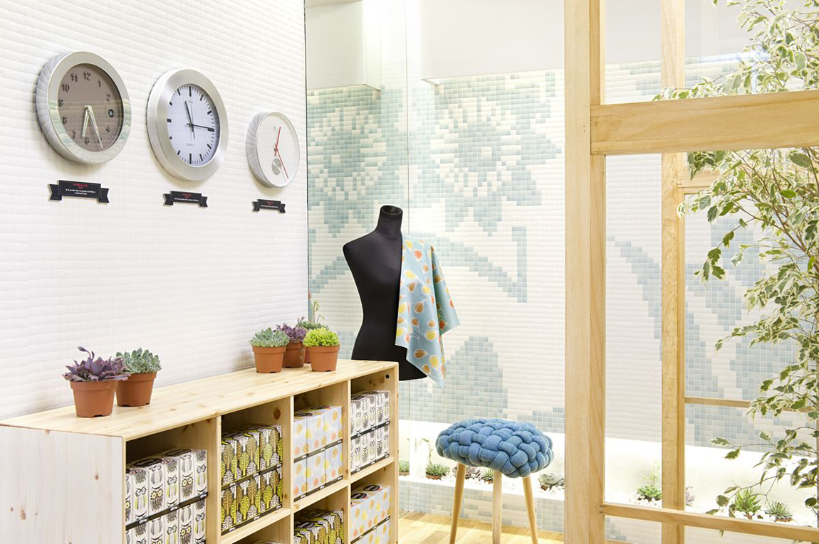 Egue y Seta taller de costura Kleenex eco-Decor
