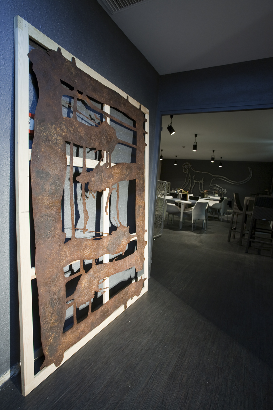 Antesala de restaurante por Marta Nogueras y Santiago Asturgó en Casa Decor Barcelona 2010