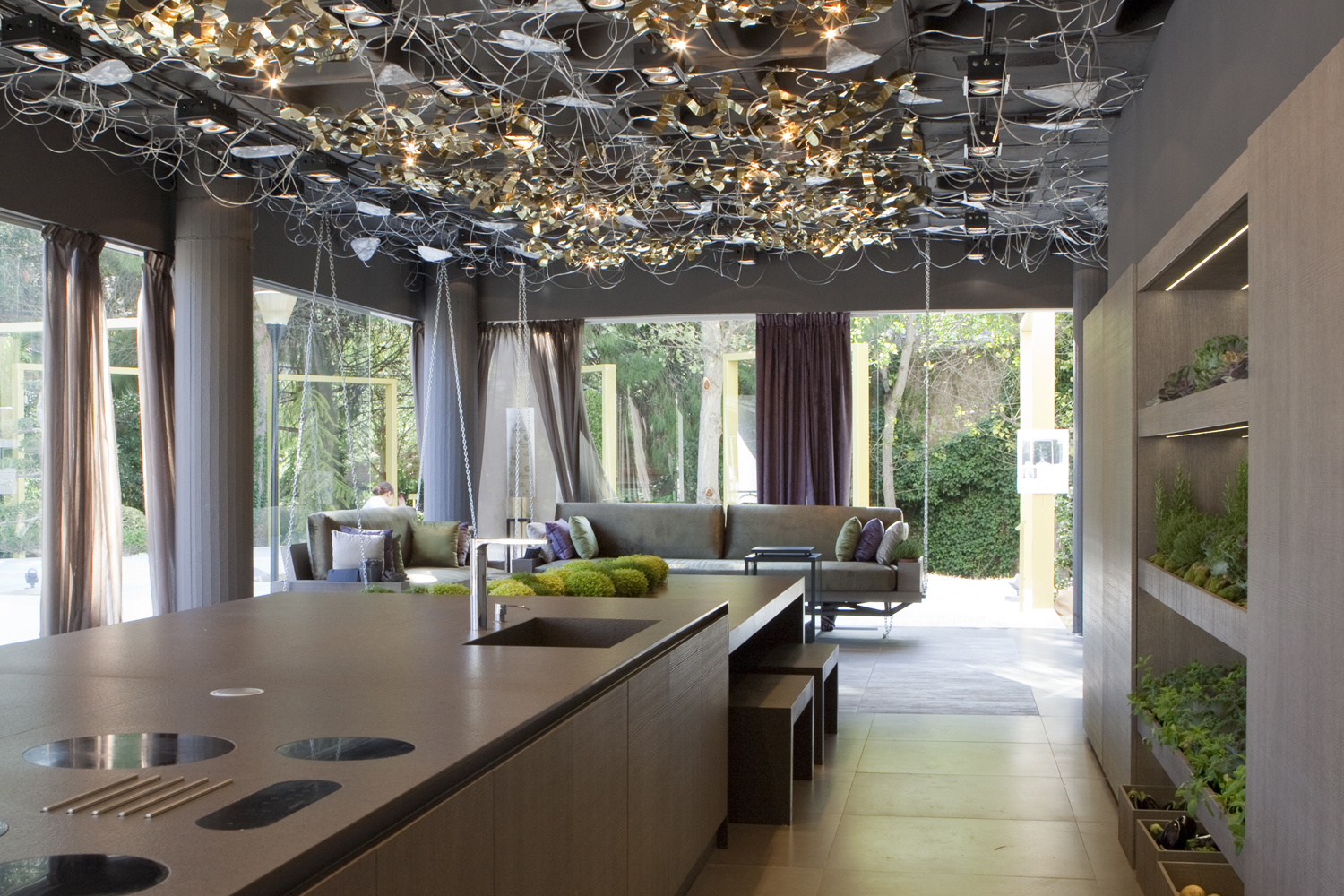 Sara Folch, cocina exterior para Brava by TPC, en Casa Decor Barcelona 2010