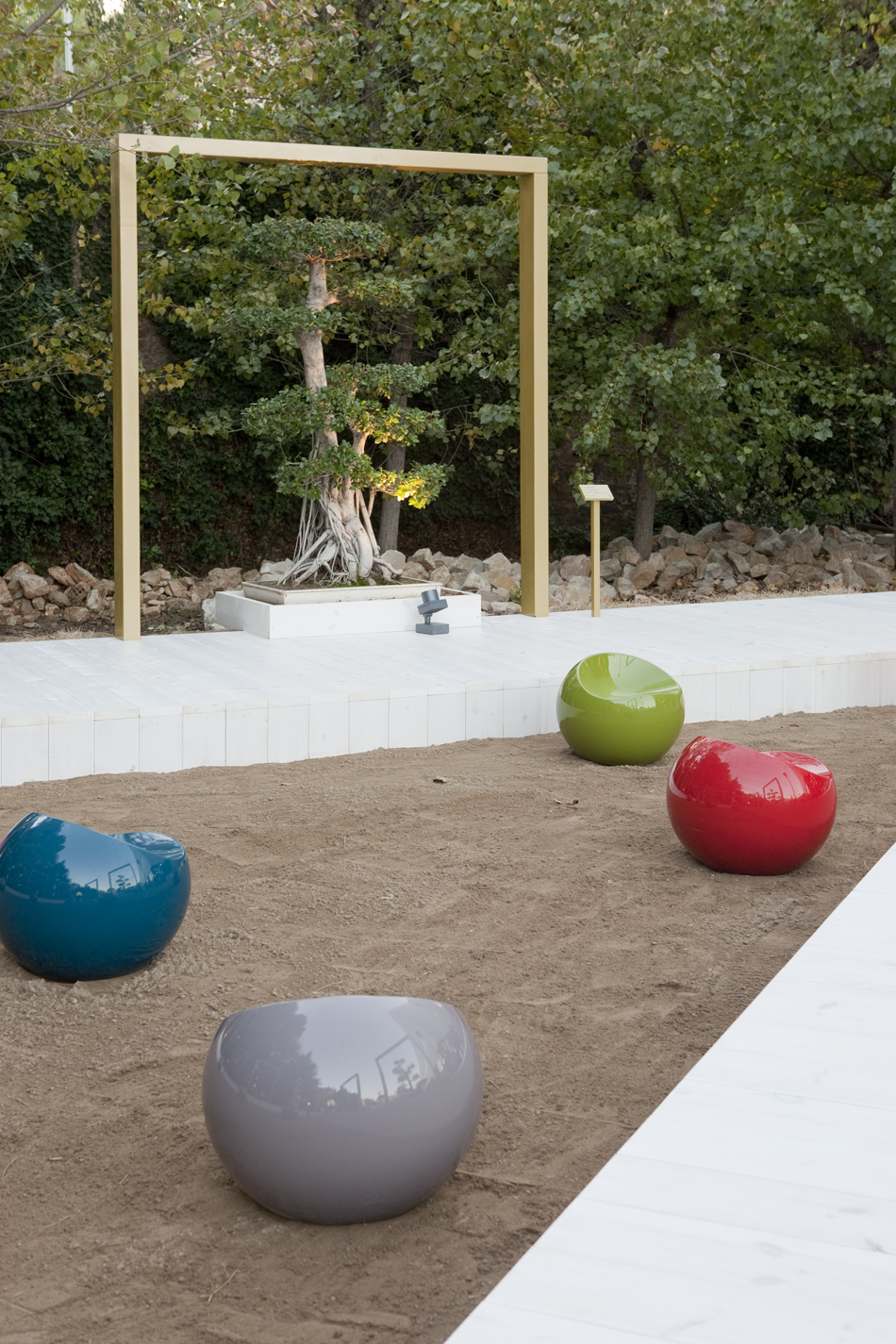 Jardín exterior de Jordi Conillas y Jordina Grifell en Casa Decor Barcelona 2010