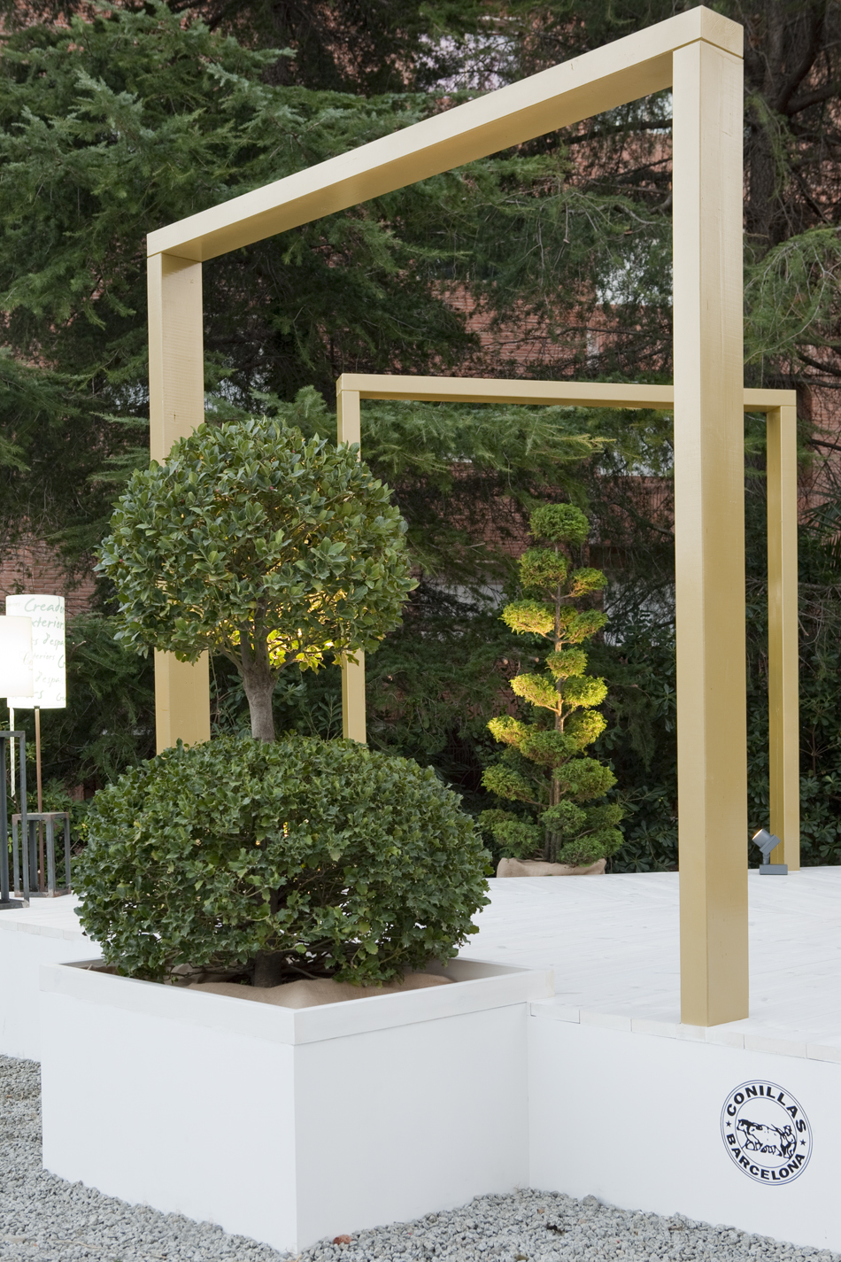 Jardín exterior de Jordi Conillas y Jordina Grifell en Casa Decor Barcelona 2010