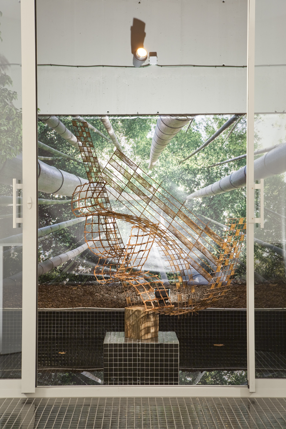 Mariano Concha, espacio Construgarantía, "Elementos de la Naturaleza", en Casa Decor Barcelona 2010