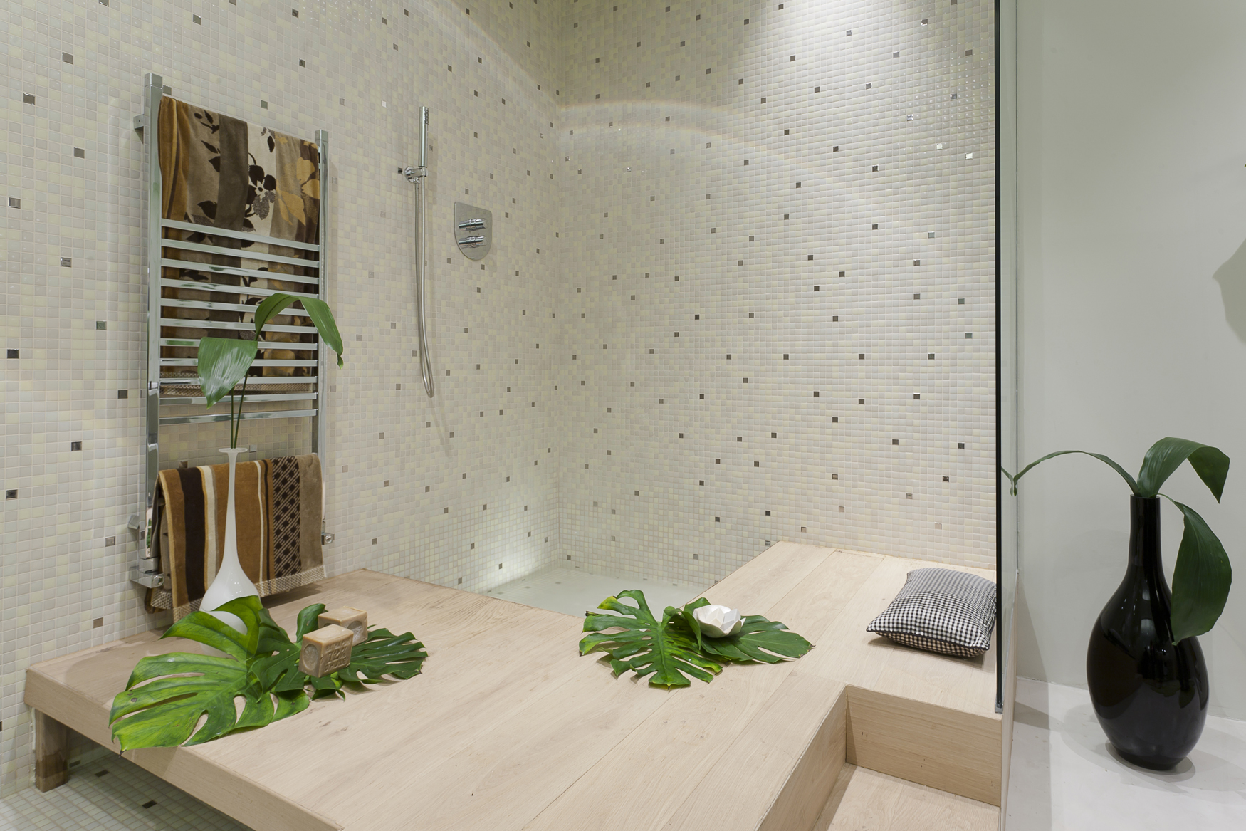 Carmen Barasona, baño, "Neonaturaleza", en Casa Decor Barcelona 2011