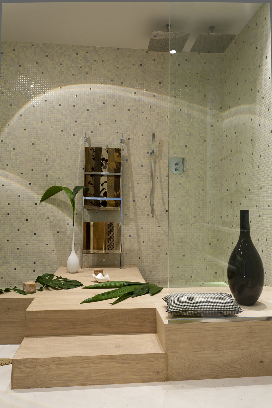 Carmen Barasona, baño, "Neonaturaleza", en Casa Decor Barcelona 2011