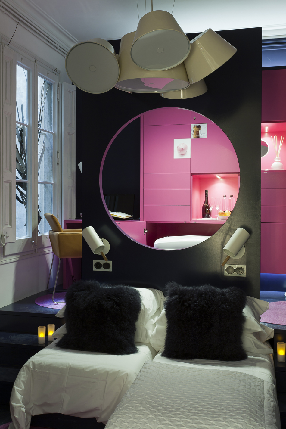 Uly Jaumandreu, habitación hotel, "Como en casa", en Casa Decor Barcelona 2011