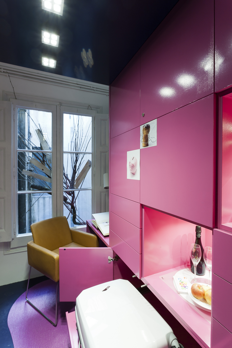 Uly Jaumandreu, habitación hotel, "Como en casa", en Casa Decor Barcelona 2011