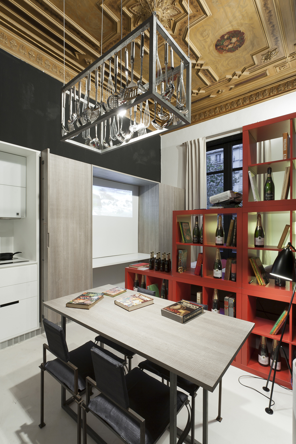 Cristina Escudero, piso de soltero, “The Cooking Loft”, en Casa Decor Barcelona 2011