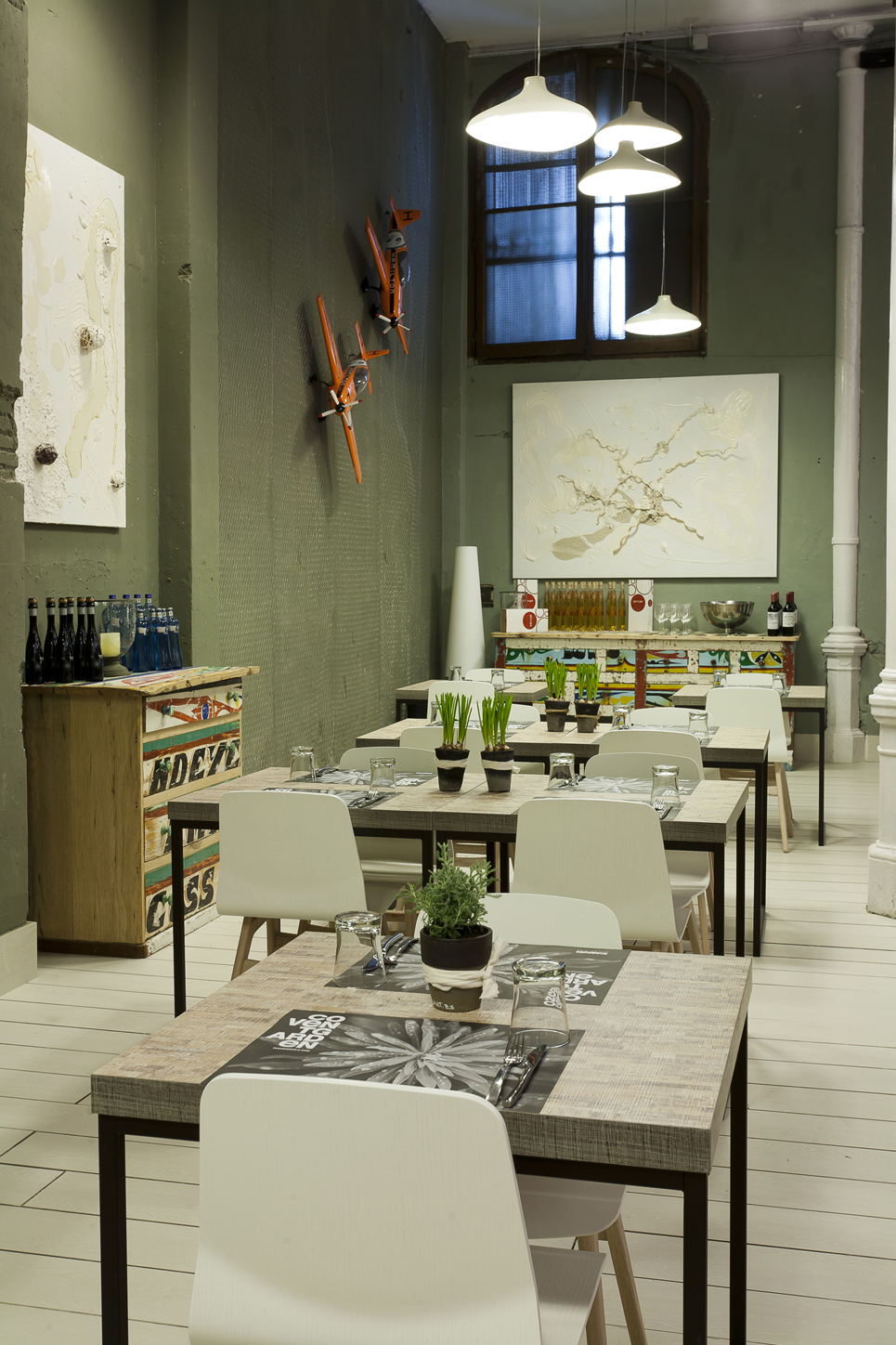 Pía Capdevila Interiorismo, restaurante, "Covent Garden Restaurante", en Casa Decor Barcelona 2011