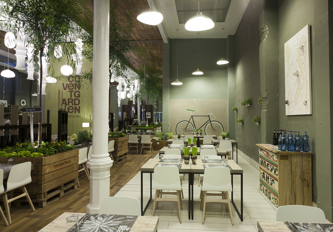 Pía Capdevila Interiorismo, restaurante, "Covent Garden Restaurante", en Casa Decor Barcelona 2011
