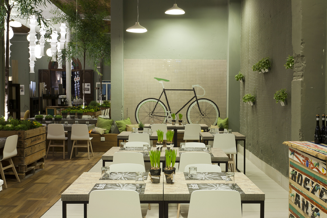 Pía Capdevila Interiorismo, restaurante, "Covent Garden Restaurante", en Casa Decor Barcelona 2011