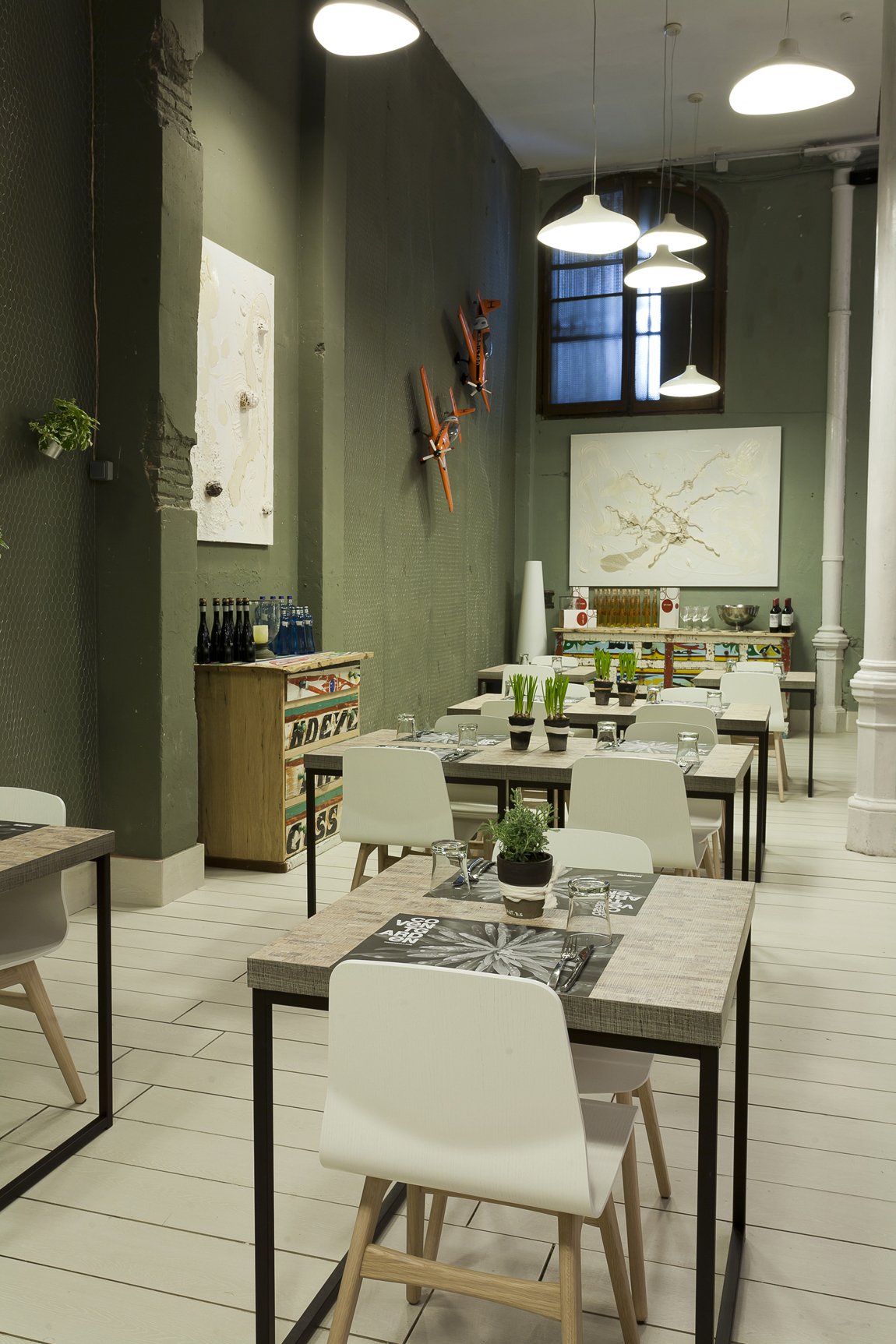 Pía Capdevila Interiorismo, restaurante, "Covent Garden Restaurante", en Casa Decor Barcelona 2011