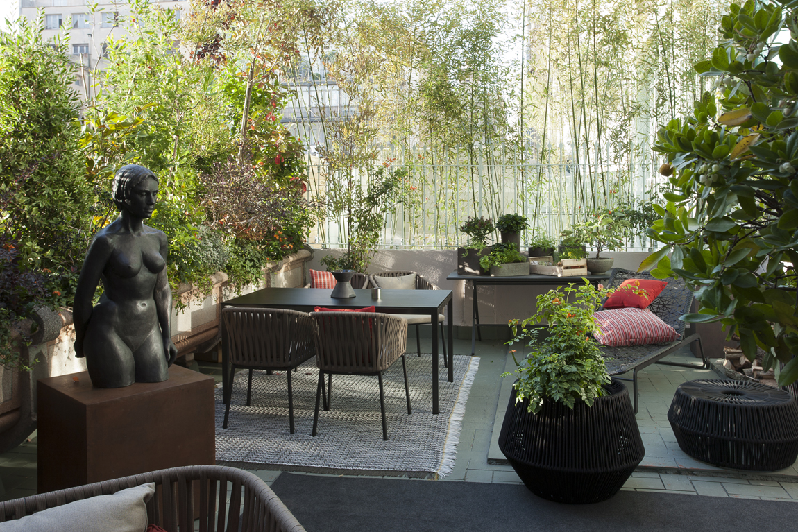 Douwe Kraan y Arnau Martínez, jardín urbano, "Tous les jours dans la nature", en Casa Decor Barcelona 2011