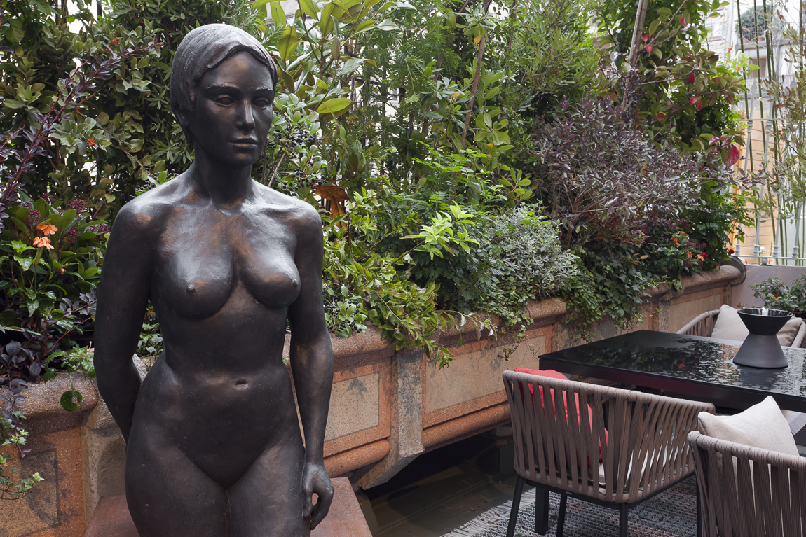 Douwe Kraan y Arnau Martínez, jardín urbano, "Tous les jours dans la nature", en Casa Decor Barcelona 2011