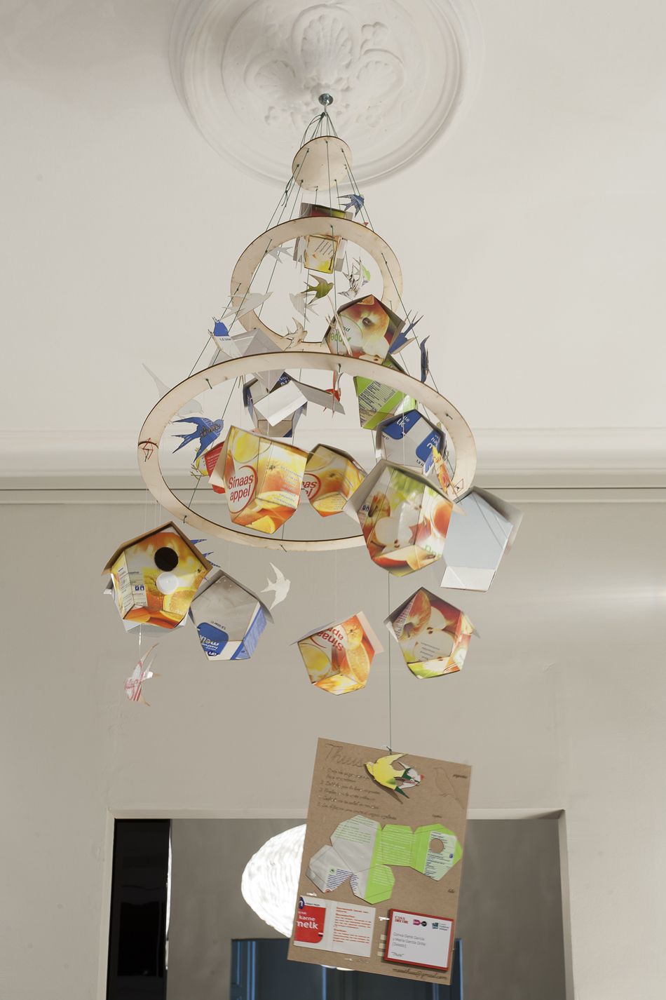 Binomio Interiorismo, espacio FEM, "Tienda de Navidad", en Casa Decor Barcelona 2011