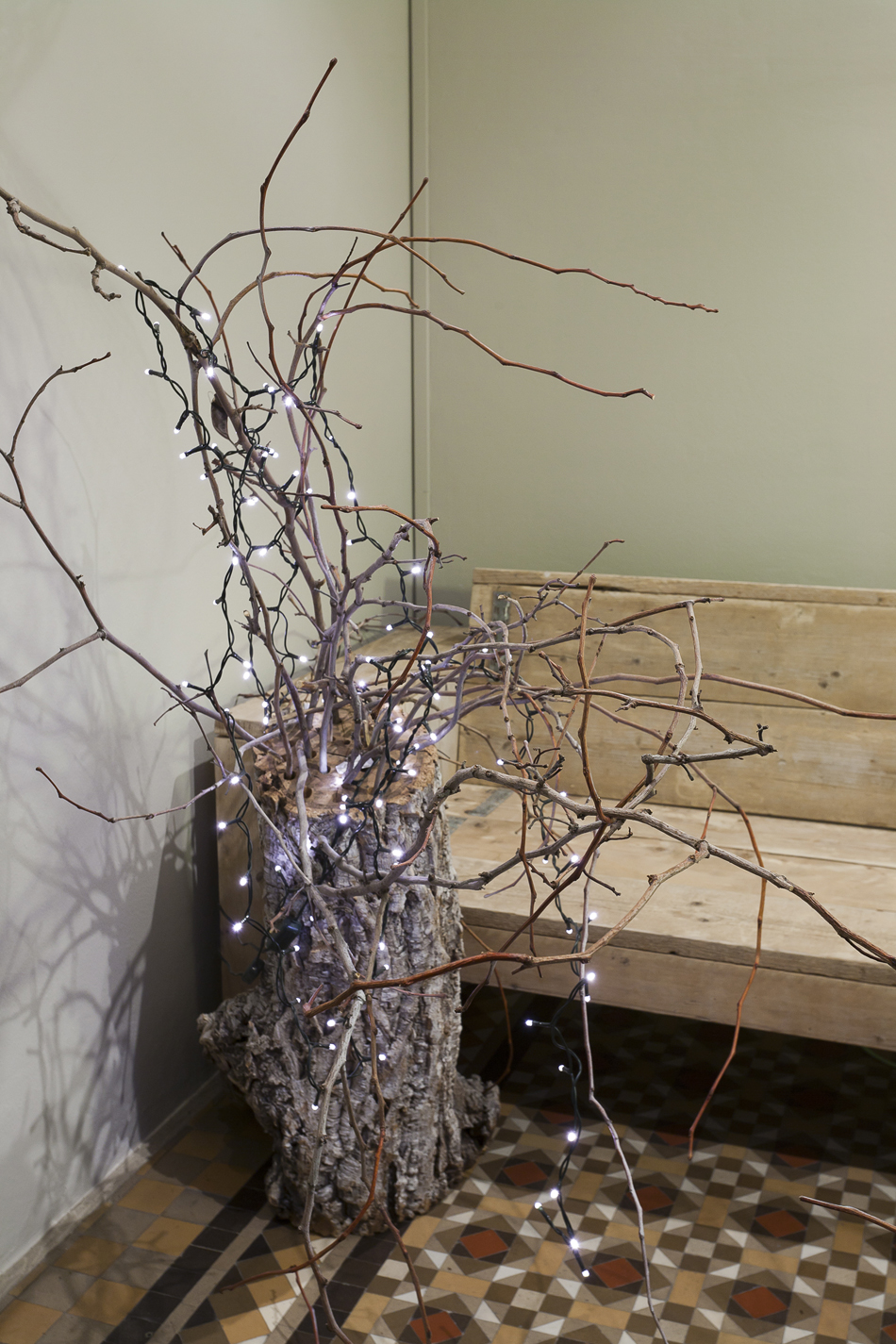 Binomio Interiorismo, espacio FEM, "Tienda de Navidad", en Casa Decor Barcelona 2011