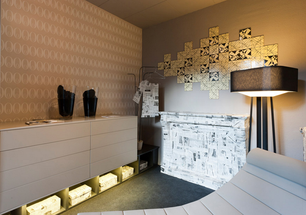 Judit Vinyeta y Abel Bares, vestidor, "Cómo empezar el día", en Casa Decor Barcelona 2011