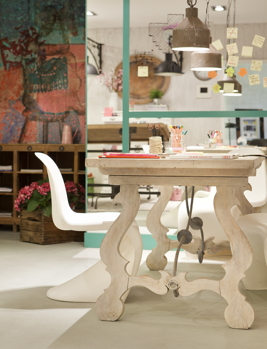 Pía Capdevila, taller de interiorista, "L'Atelier", en Casa Decor Barcelona 2012