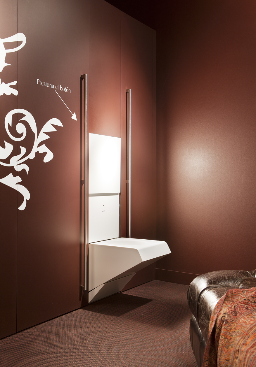 Ana López de la Casa, baño, "Relatividad”, en Casa Decor Barcelona 2012