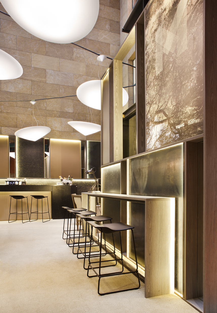 Bar-zona de descanso por Maribel Caballero e Ismael Barajas en Casa Decor Barcelona 2012