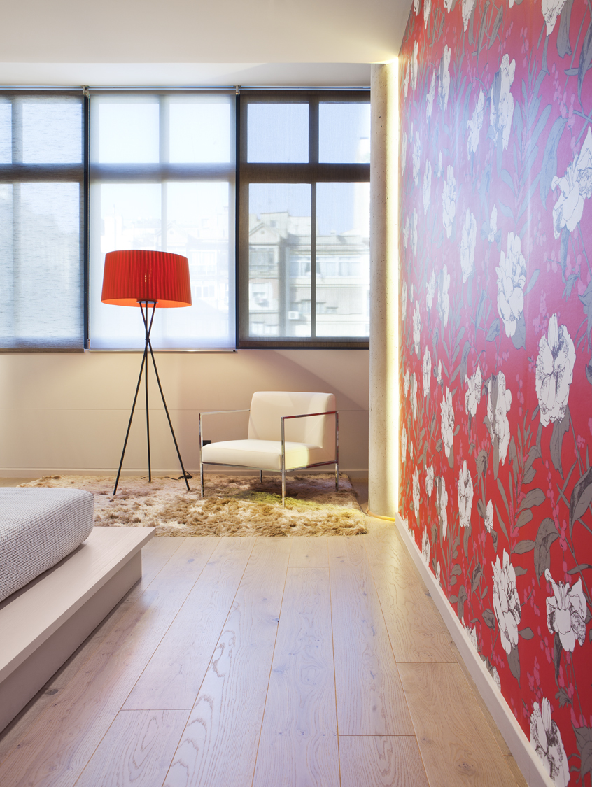 Sonia Serrano y Teresa Rovira, dormitorio-vestidor, "Nit i dia" en Casa Decor Barcelona 2012