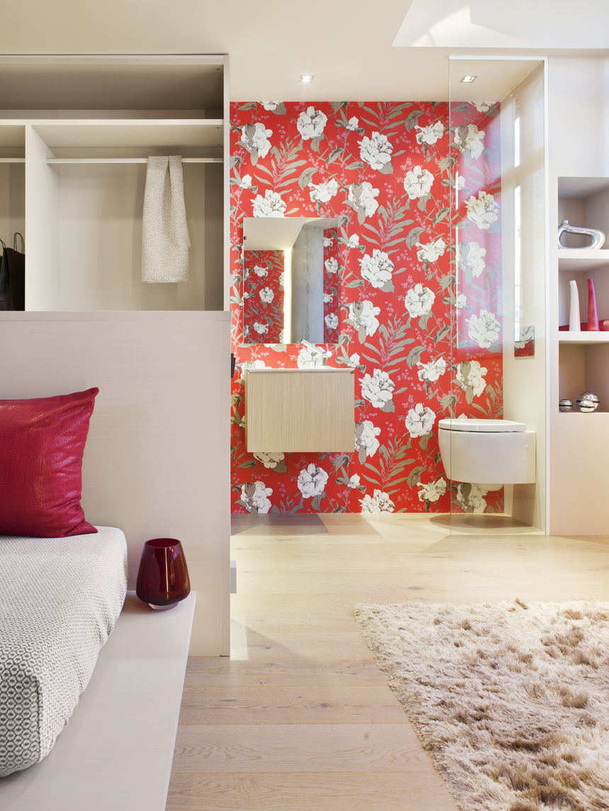 Sonia Serrano y Teresa Rovira, dormitorio-vestidor, "Nit i dia" en Casa Decor Barcelona 2012
