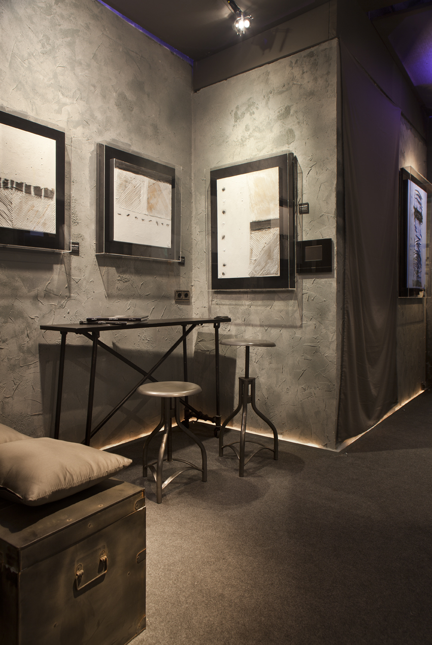 Eugeni Verdú, Meritxell Benaiges y Guillem Martínez, galería de arte, "Eterno movimiento", en Casa Decor Barcelona 2012