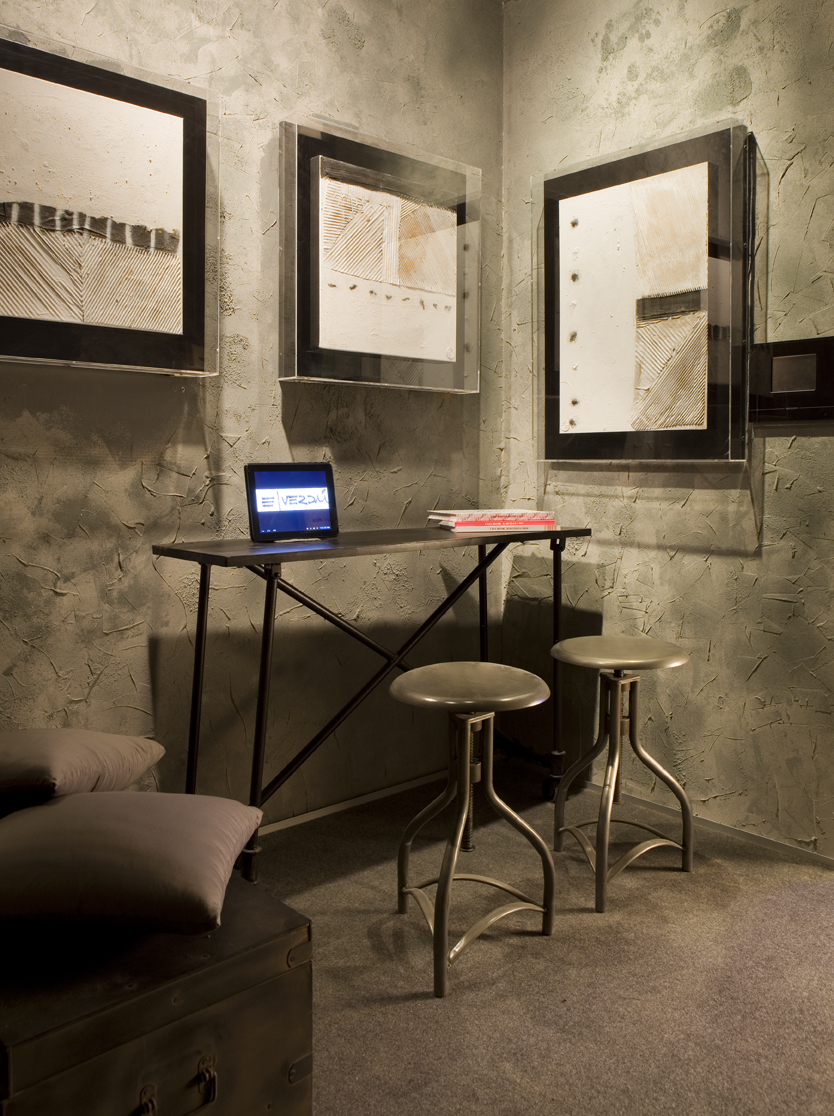 Eugeni Verdú, Meritxell Benaiges y Guillem Martínez, galería de arte, "Eterno movimiento", en Casa Decor Barcelona 2012