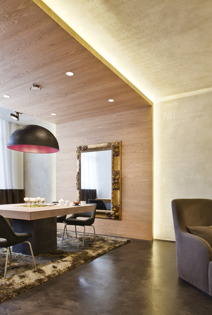 Adela Cabré, salón, "La Vanguardia de los sentidos", en Casa Decor Barcelona 2012