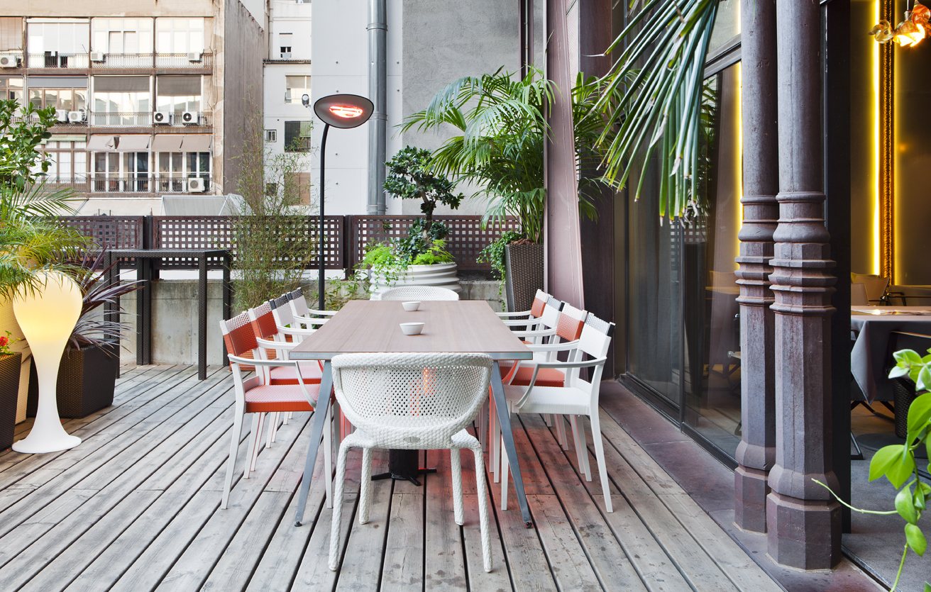 Terraza por Douwe Kraan, Arnau Martínez y Gerard López en Casa Decor Barcelona 2012