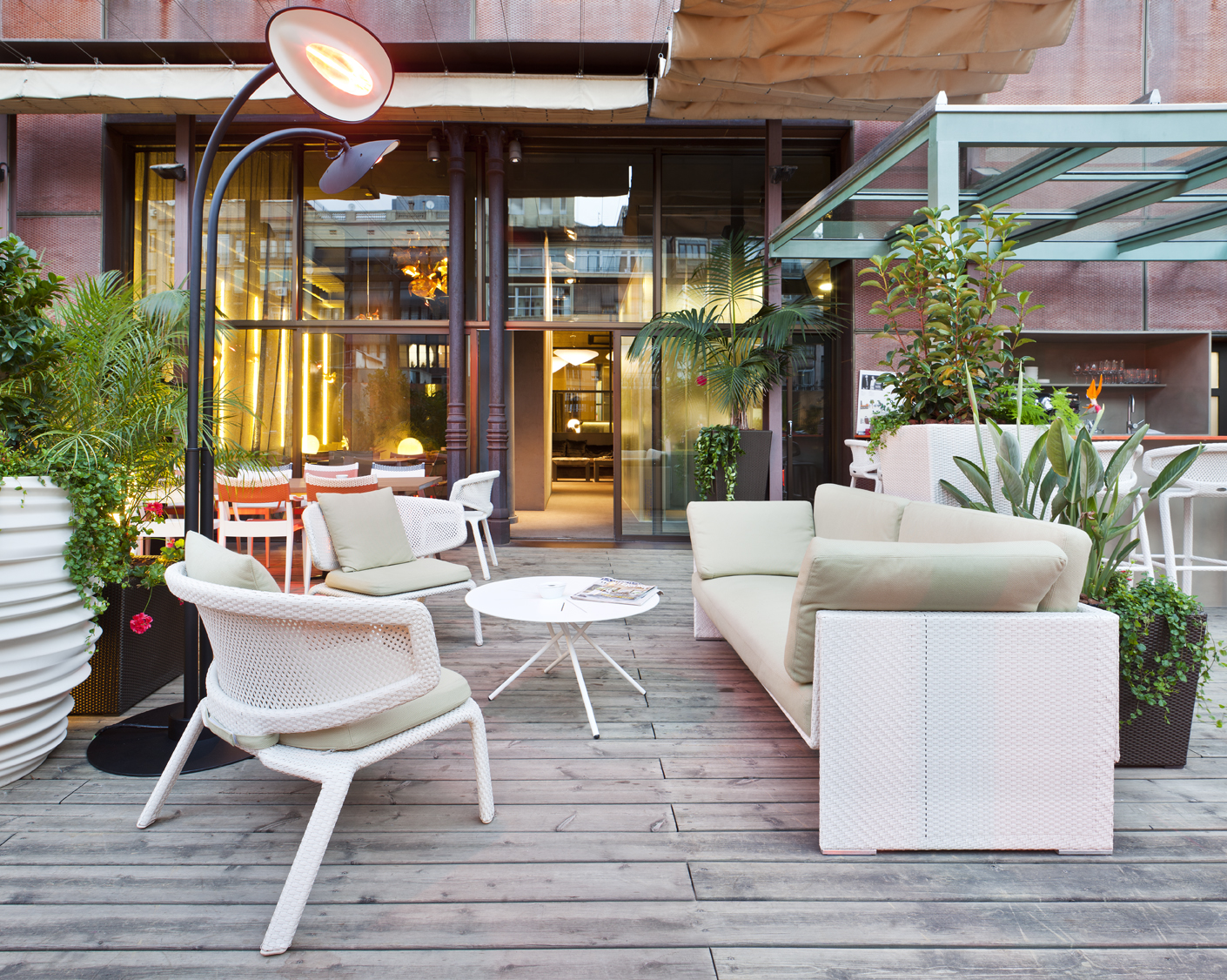 Terraza por Douwe Kraan, Arnau Martínez y Gerard López en Casa Decor Barcelona 2012