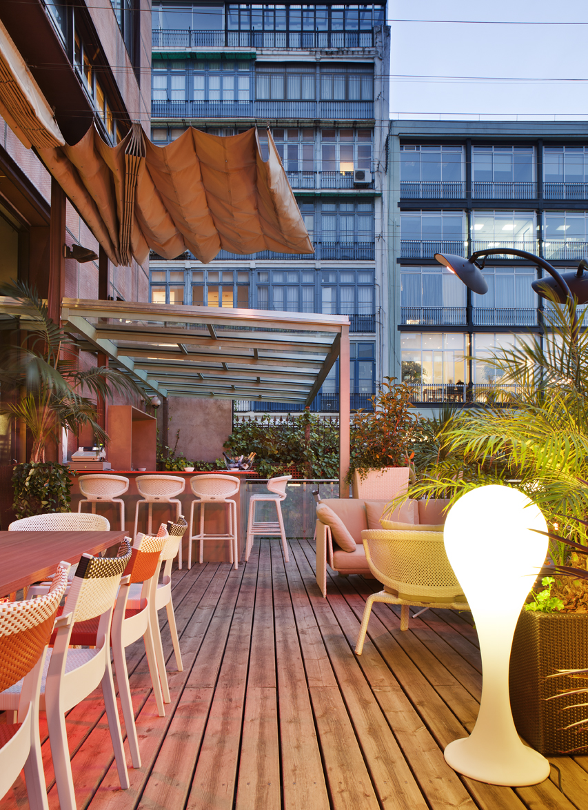 Terraza por Douwe Kraan, Arnau Martínez y Gerard López en Casa Decor Barcelona 2012