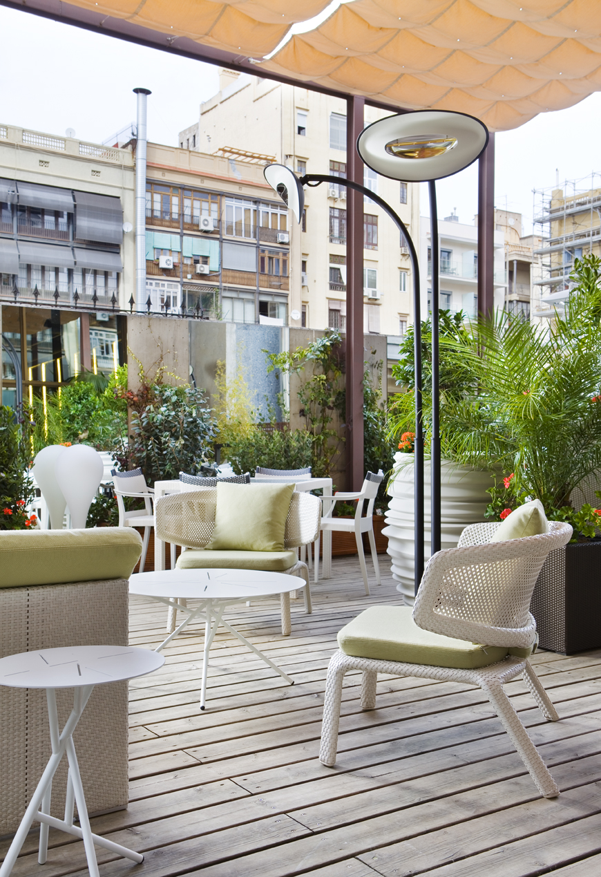 Terraza por Douwe Kraan, Arnau Martínez y Gerard López en Casa Decor Barcelona 2012