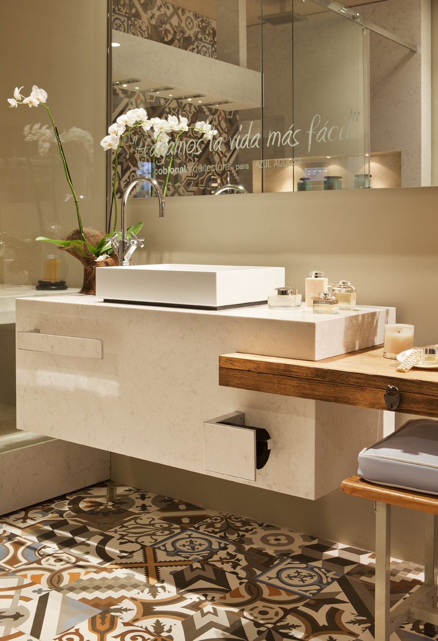 Joan Llongueras y Jordi Mercè, tocador, "Mirincón, mis caprichos", en Casa Decor Barcelona 2012