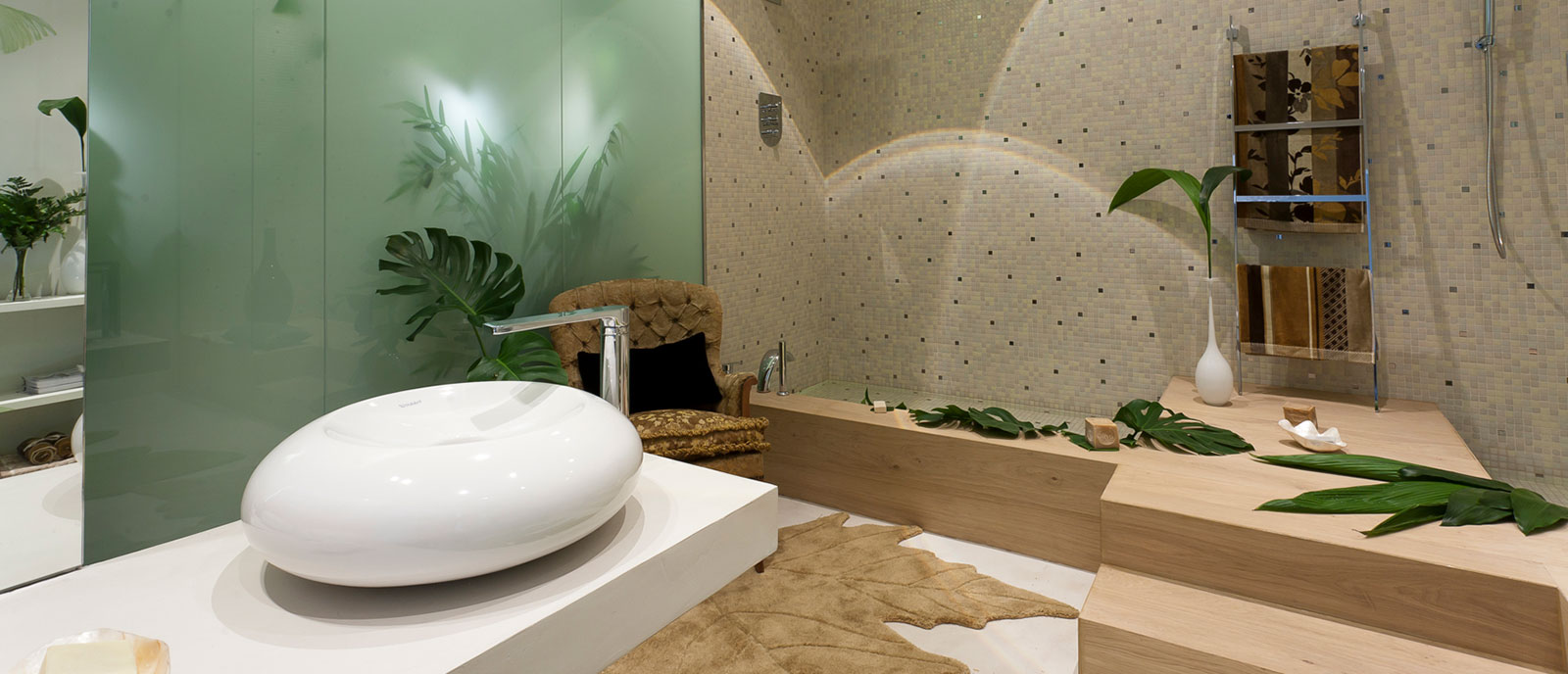 Baño principal «Neonaturaleza»