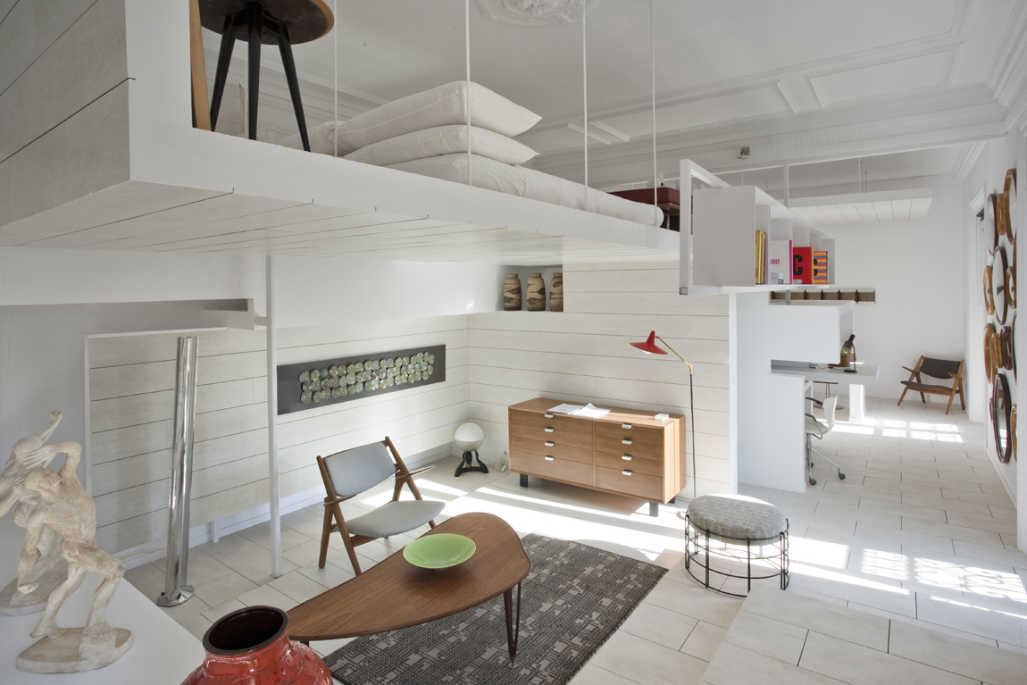 Loft de 60 m2 por Héctor Ruiz-Velázquez en Casa Decor Madrid 2010