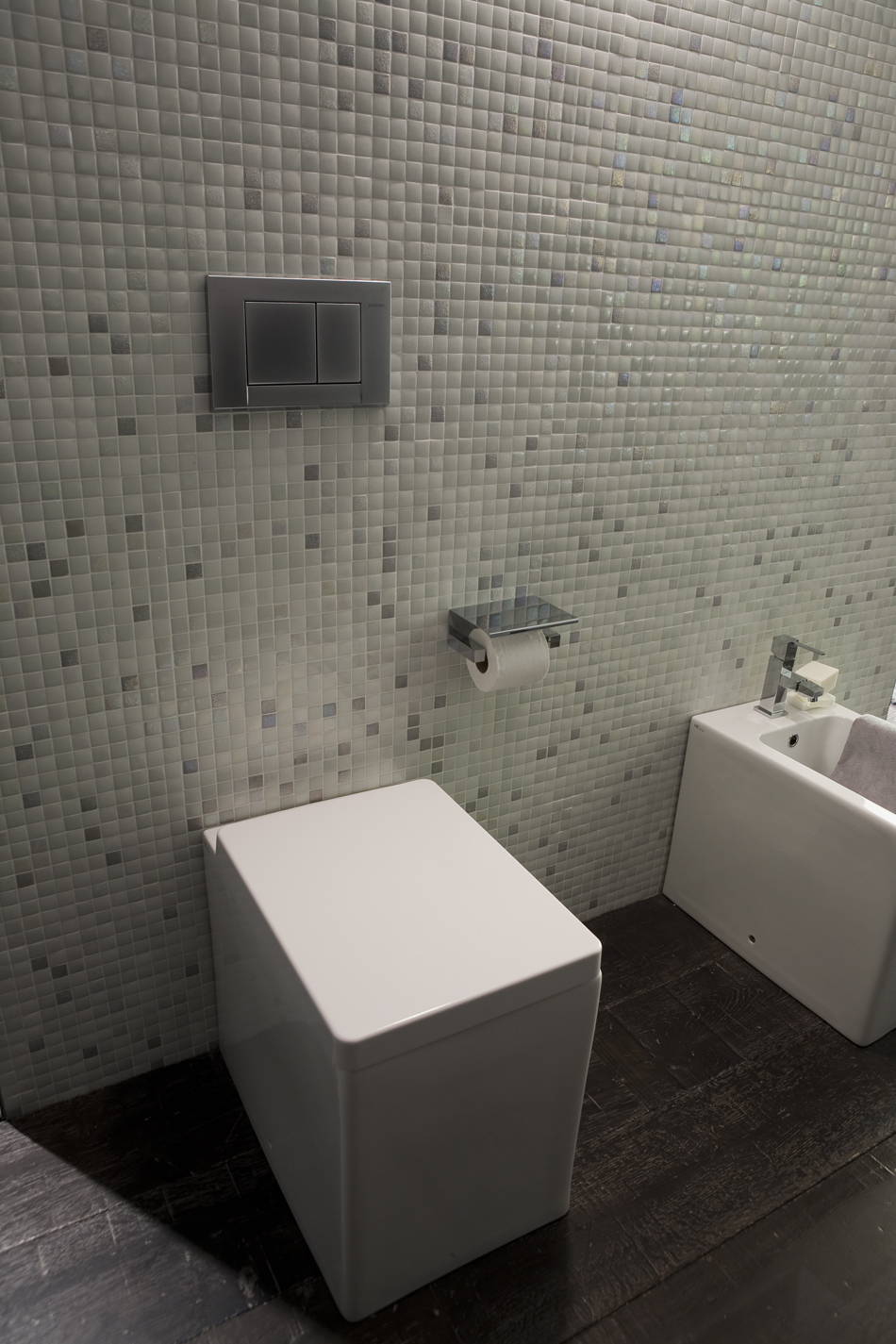 Carmen Barasona. baño, “Block & Bath, baño cuadrado”, en Casa Decor Barcelona 2010