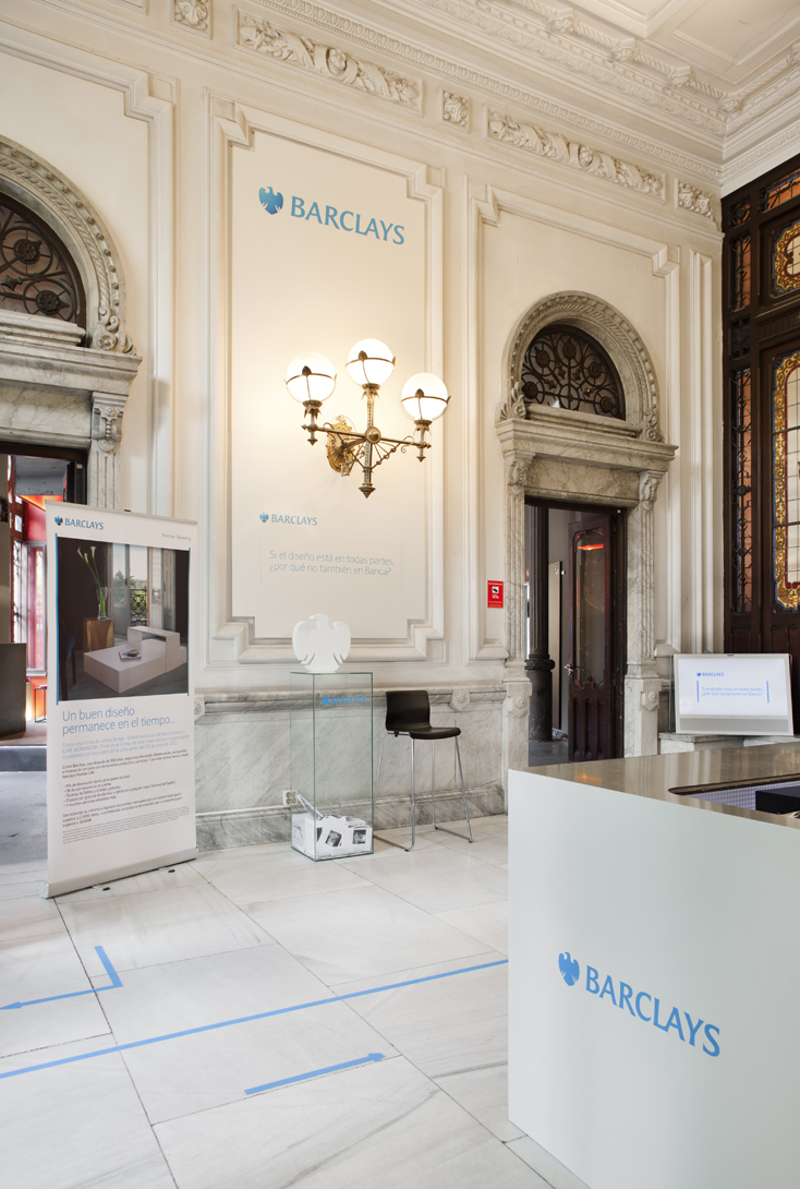 Espacio Barclays Bank, "Taquilla", en Casa Decor Madrid 2012