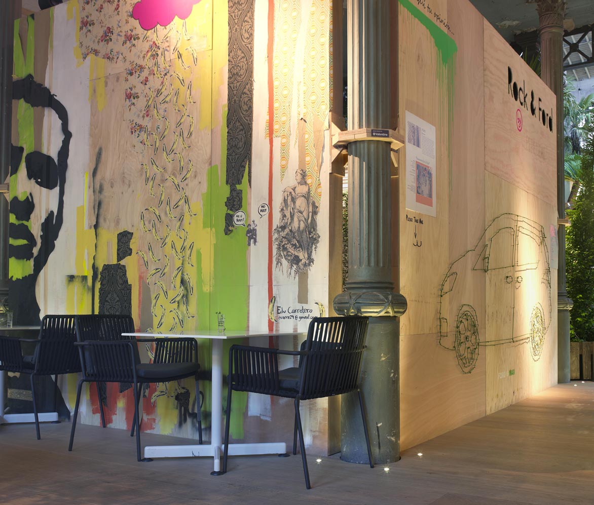 Pepe Leal, espacio Ford, "Restaurante Rock & Ford”, en Casa Decor Madrid 2012