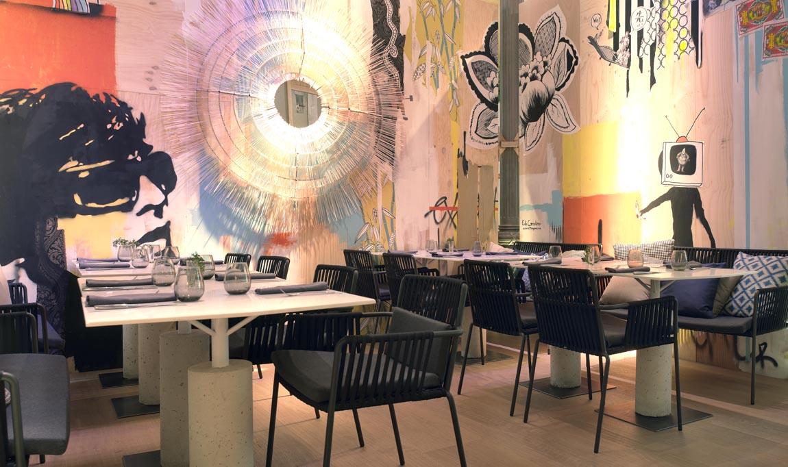 Pepe Leal, espacio Ford, "Restaurante Rock & Ford”, en Casa Decor Madrid 2012