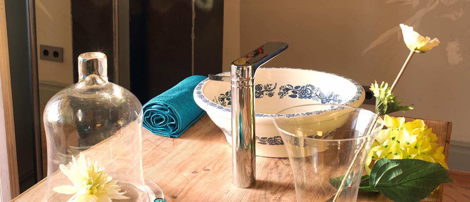 Cuarto de baño – «Flower Power»