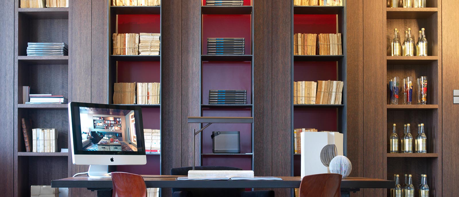 Zona de lectura – «Estudio Biblioteca»