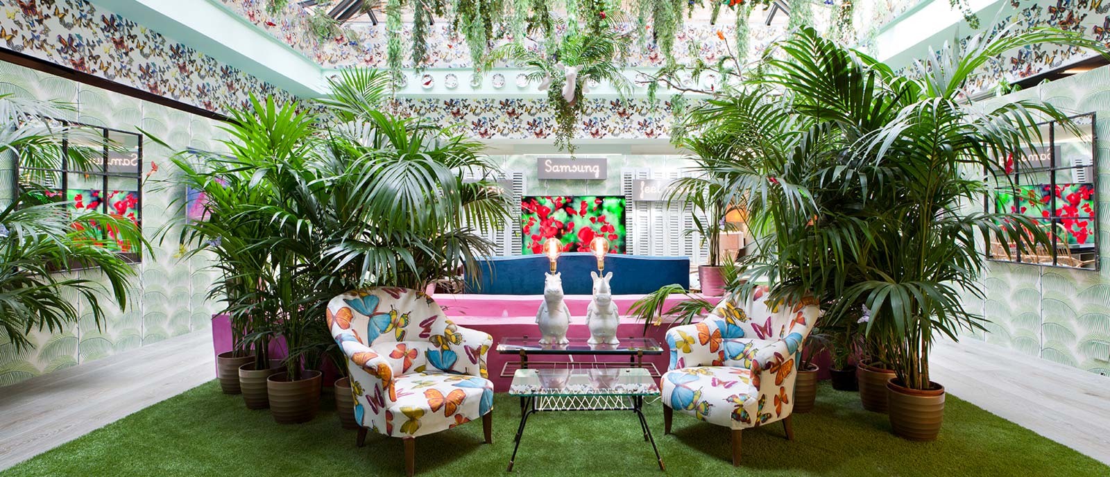 Espacio Samsung- «Samsung SUHD Winter Garden»